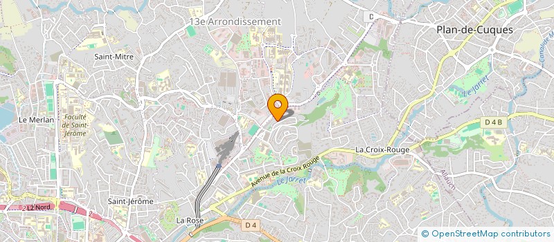 localisation de l'entreprise MONSIEUR MARC BONVISSUTO à MARSEILLE 13EME