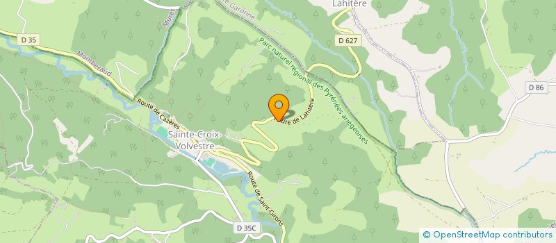 localisation de l'entreprise MONSIEUR MARC BONZOM à SAINTE-CROIX-VOLVESTRE