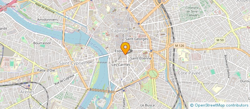 localisation de l'entreprise MONSIEUR MARC BORDAS à TOULOUSE