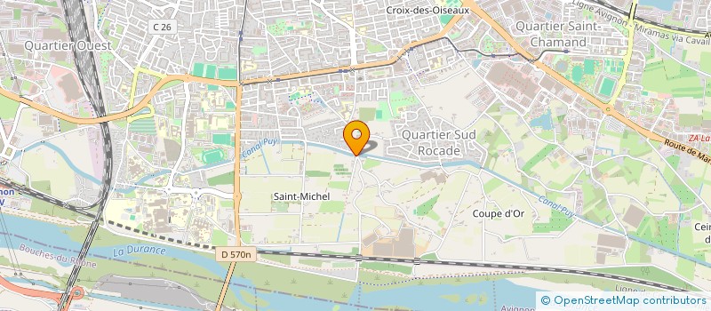 localisation de l'entreprise MONSIEUR MARC BORDEAU à AVIGNON