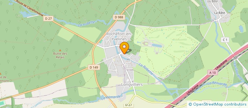 localisation de l'entreprise MONSIEUR MARC BORGHIERO  ROCHEFORT-EN-YVELINES