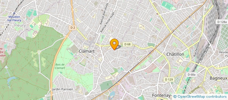localisation de l'entreprise MONSIEUR MARC BOTTTOLACCIO à CLAMART