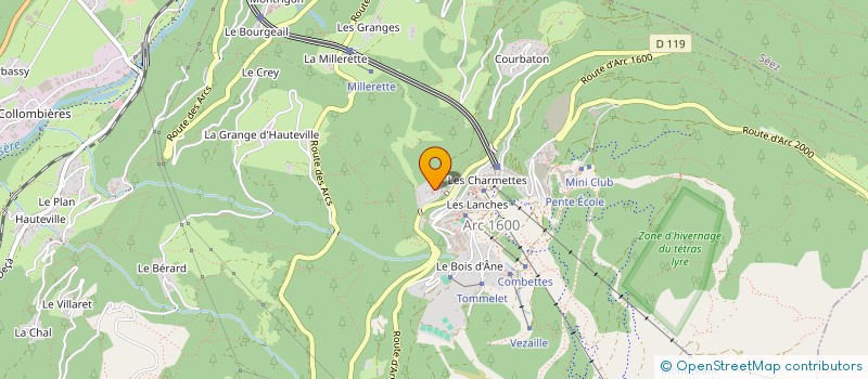 localisation de l'entreprise MONSIEUR MARC BOUCHENOT  BOURG-SAINT-MAURICE