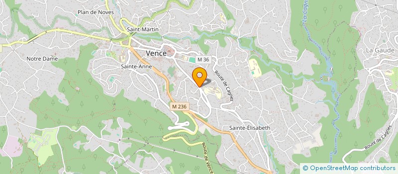 localisation de l'entreprise MONSIEUR MARC BOUCHER à VENCE
