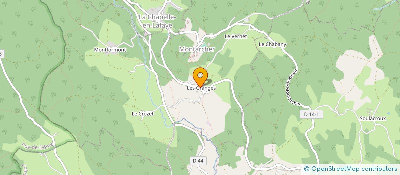 localisation de l'entreprise MONSIEUR MARC BOUDON  MONTARCHER