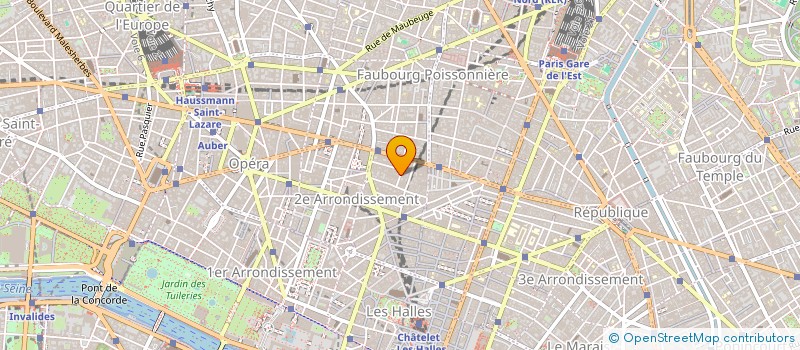 localisation de l'entreprise MONSIEUR MARC BOUILLON  PARIS