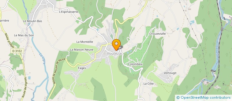 localisation de l'entreprise MONSIEUR MARC BOURDU à VARS-SUR-ROSEIX
