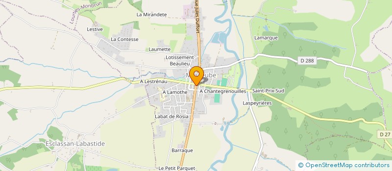 localisation de l'entreprise MONSIEUR MARC BOURREC  MASSEUBE