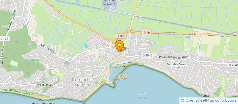 localisation de l'entreprise MONSIEUR MARC BOUSSAINGAULT  SAINT-AVAUGOURD-DES-LANDES