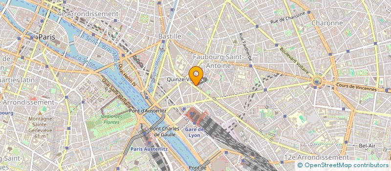 localisation de l'entreprise MONSIEUR MARC BOUTANG  PARIS