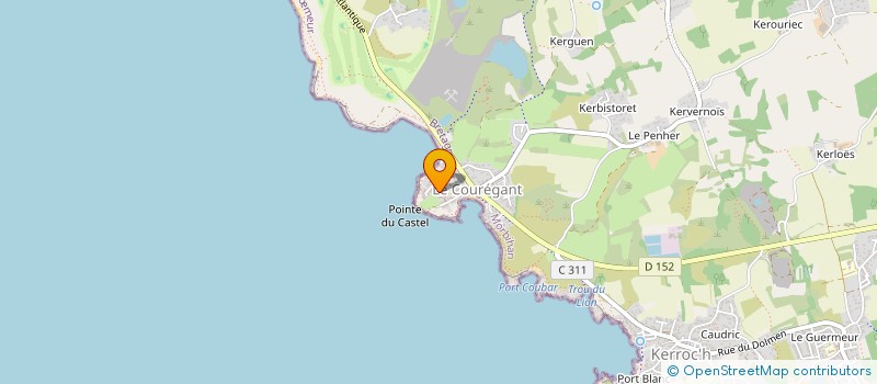 localisation de l'entreprise MONSIEUR MARC BOUTIN  PLOEMEUR