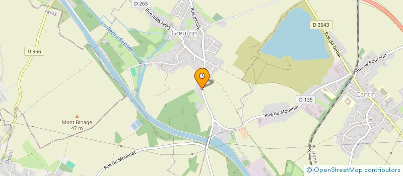 localisation de l'entreprise MONSIEUR MARC BOUVELLE  GULZIN