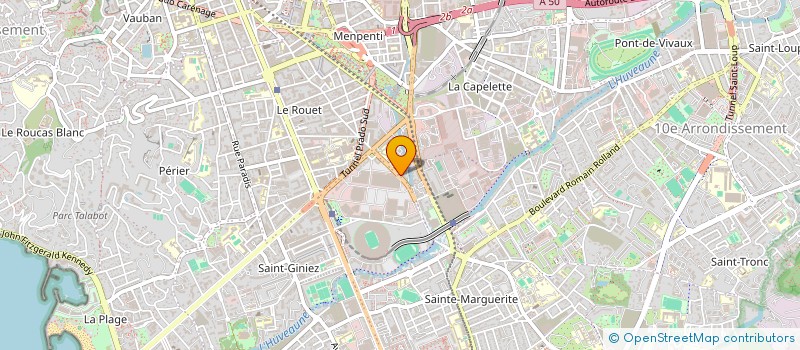 localisation de l'entreprise MONSIEUR MARC BOUVIER à MARSEILLE