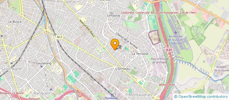 localisation de l'entreprise MONSIEUR MARC BOUYSSIER à TOULOUSE