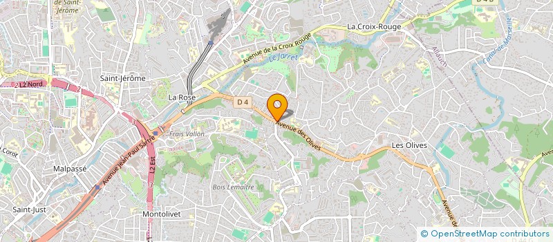 localisation de l'entreprise MONSIEUR MARC BOYER à MARSEILLE