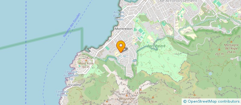 localisation de l'entreprise MONSIEUR MARC BOYER  MARSEILLE