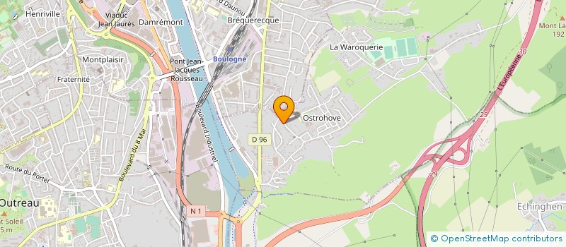 localisation de l'entreprise MONSIEUR MARC BRACHET à SAINT-MARTIN-BOULOGNE
