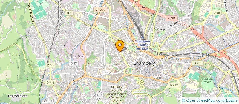 localisation de l'entreprise MONSIEUR MARC BRAMI à CHAMBERY