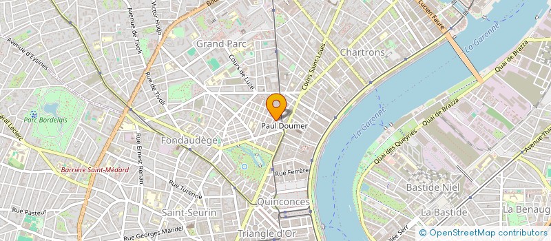 localisation de l'entreprise MONSIEUR MARC BRES PINTAT  BORDEAUX