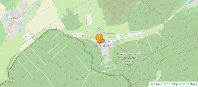 localisation de l'entreprise MONSIEUR MARC BRETHOME  LANEUVEVILLE-DERRIERE-FOUG