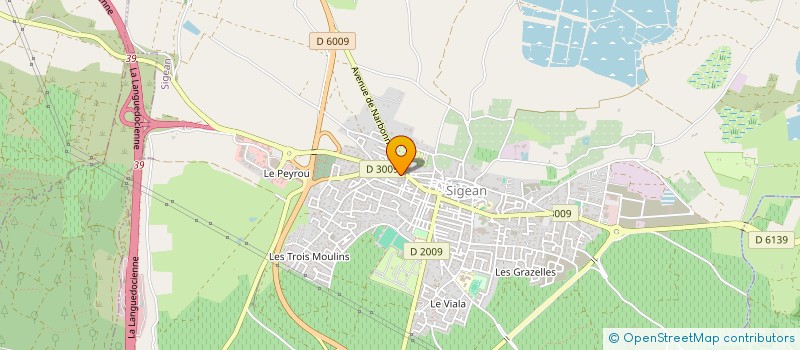 localisation de l'entreprise MONSIEUR MARC BROS à SIGEAN