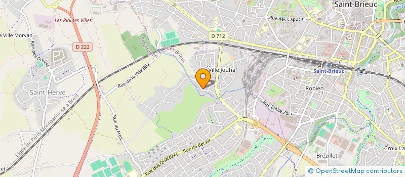 localisation de l'entreprise MONSIEUR MARC BROUARD à SAINT-BRIEUC