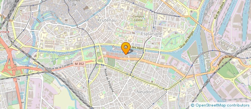 localisation de l'entreprise MONSIEUR MARC BUGNON à STRASBOURG