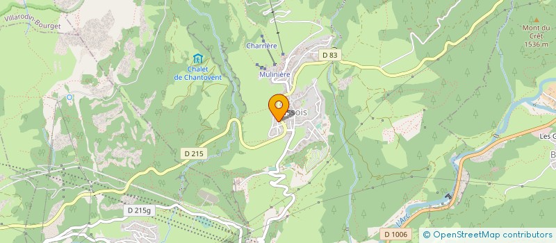localisation de l'entreprise MONSIEUR MARC BUISSON à MODANE