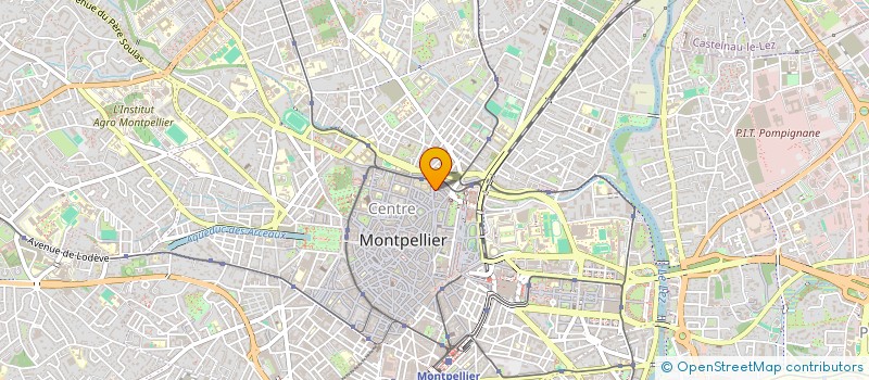 localisation de l'entreprise MONSIEUR MARC CABANTOUS à MONTPELLIER