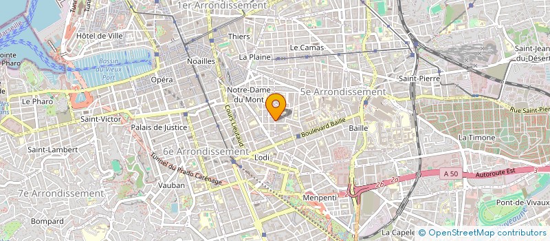 localisation de l'entreprise MONSIEUR MARC CABRERA MORON à MARSEILLE