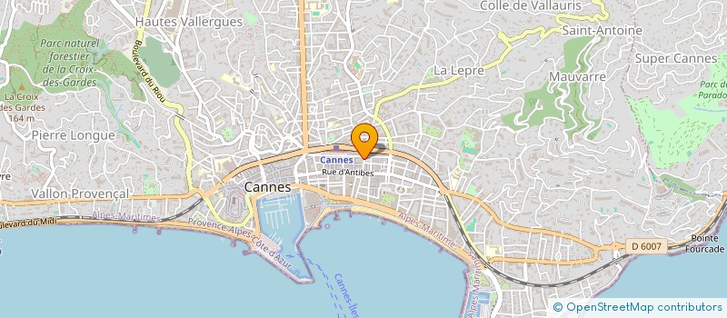 localisation de l'entreprise MONSIEUR MARC CALECA à CANNES