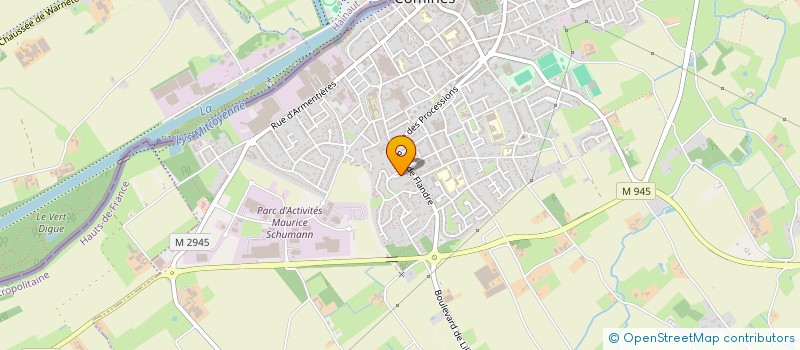 localisation de l'entreprise MONSIEUR MARC CAMBOULIVE  COMINES