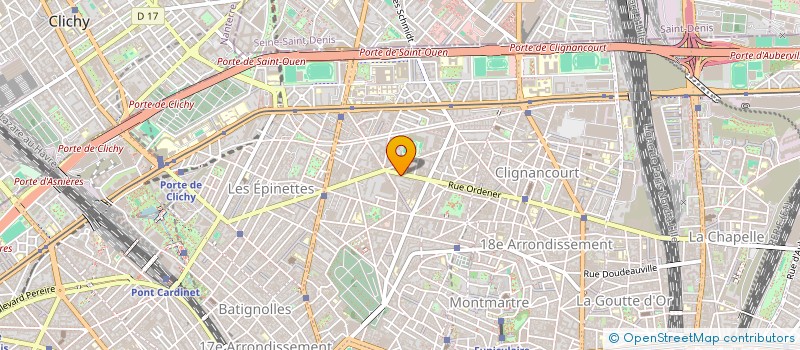 localisation de l'entreprise MONSIEUR MARC CANNAMELA  PARIS