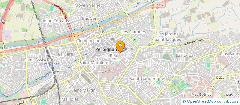 localisation de l'entreprise MONSIEUR MARC CARGOL  PERPIGNAN