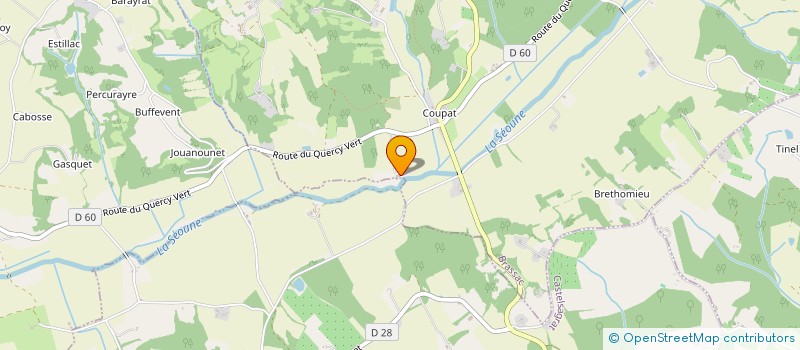 localisation de l'entreprise MONSIEUR MARC CARIO  ST NAZAIRE DE VALENTANE