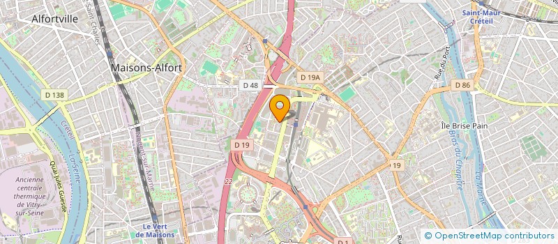 localisation de l'entreprise MONSIEUR MARC CARLTON  CRETEIL