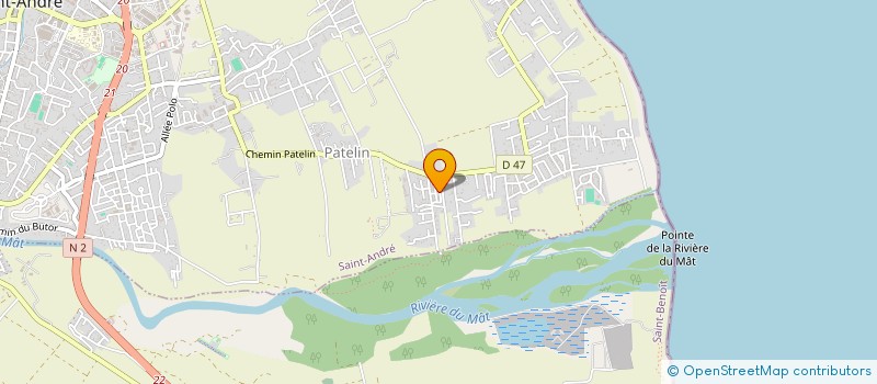 localisation de l'entreprise MONSIEUR MARC CARRASCO  SAINT-ANDRE