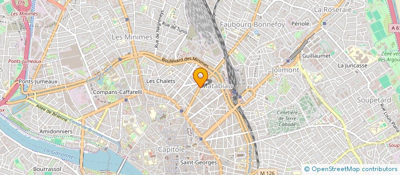 localisation de l'entreprise MONSIEUR MARC CARRERE  TOULOUSE