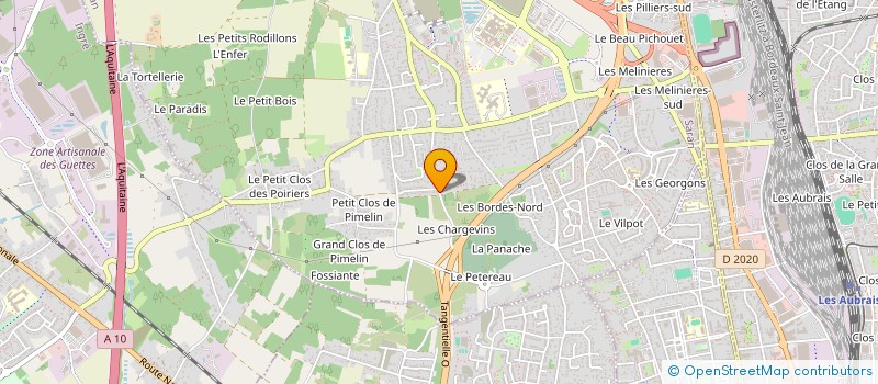 localisation de l'entreprise MONSIEUR MARC CARVALHO TEIXEIRA à SARAN