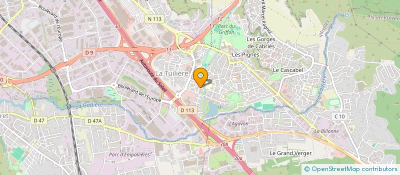 localisation de l'entreprise MONSIEUR MARC CASAGRANDE à VITROLLES