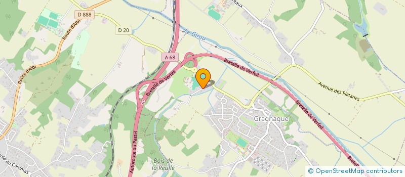 localisation de l'entreprise MONSIEUR MARC CASALE à SAINT-JEAN-LHERM