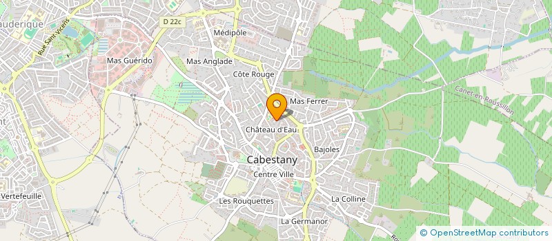 localisation de l'entreprise MONSIEUR MARC CASTEILTORT à CABESTANY