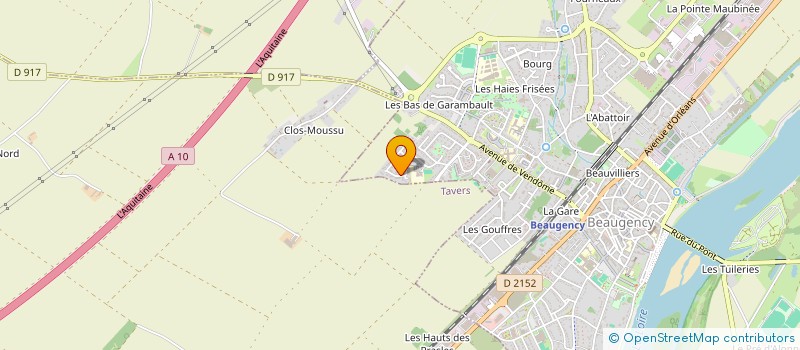 localisation de l'entreprise MONSIEUR MARC CASTELLANA à BEAUGENCY