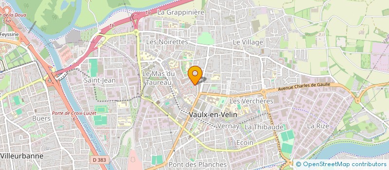 localisation de l'entreprise MONSIEUR MARC CASTELLANO à VAULX-EN-VELIN