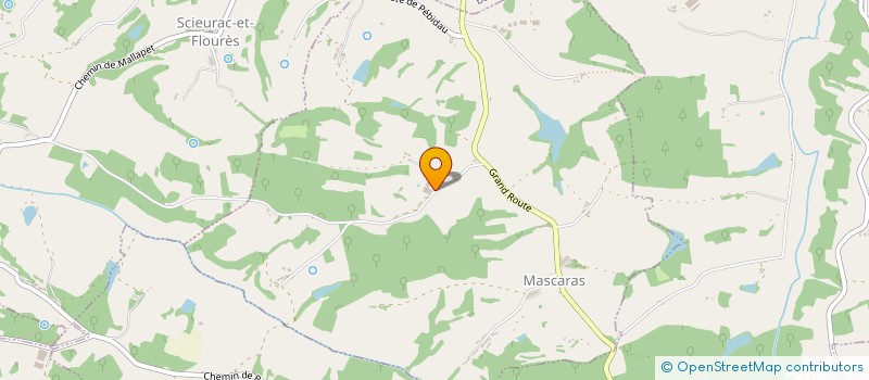 localisation de l'entreprise MONSIEUR MARC CAUMONT  MASCARAS