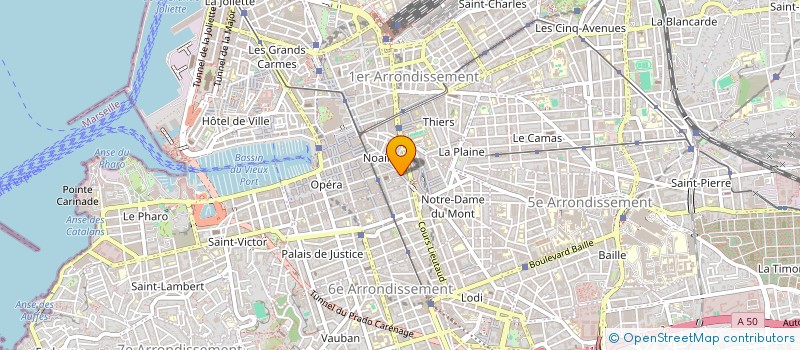 localisation de l'entreprise MONSIEUR MARC CAUSSAT à MARSEILLE