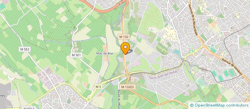 localisation de l'entreprise MONSIEUR MARC CAVAILLE à MONTPELLIER