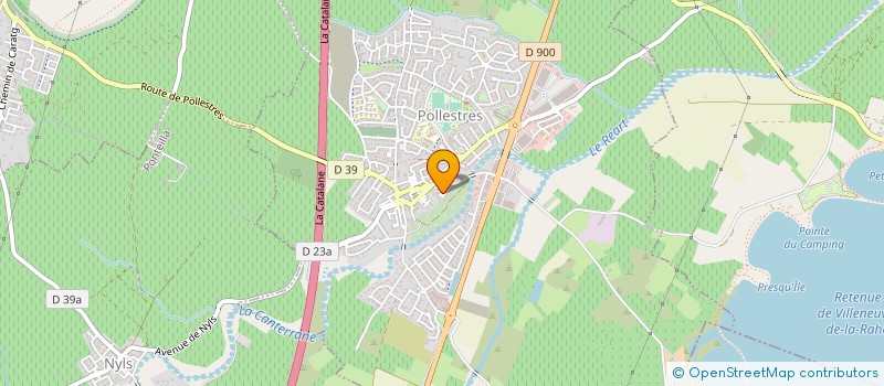 localisation de l'entreprise MONSIEUR MARC CAYUELA  POLLESTRES