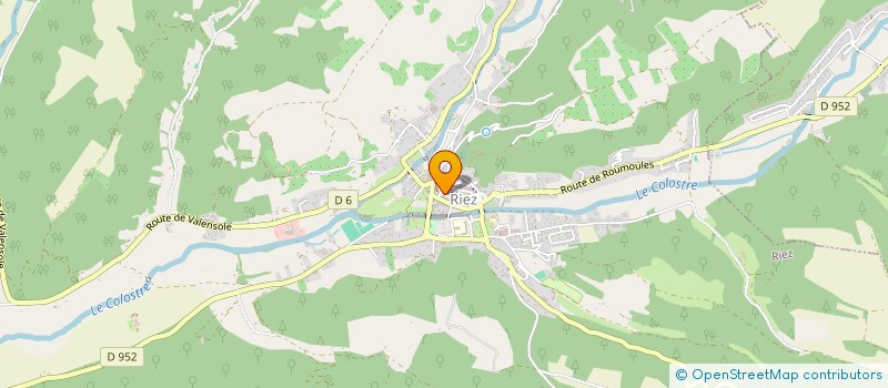 localisation de l'entreprise MONSIEUR MARC CELLAI  RIEZ