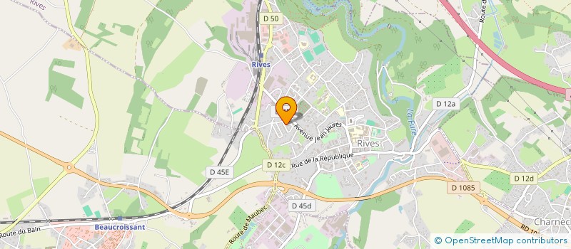 localisation de l'entreprise MONSIEUR MARC CERIOLO à RIVES